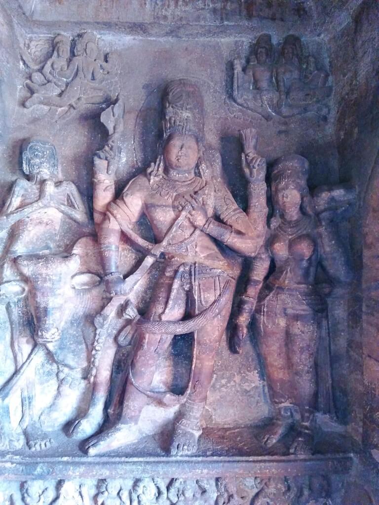 BadamiCaves_MarriageofShiva