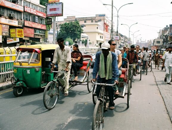 Delhi Rickshaw Ride