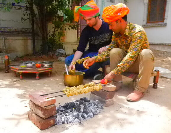 Dera Mandawa cooking, Jaipur