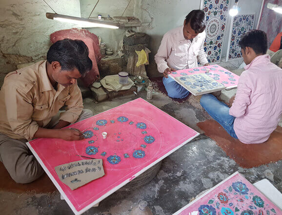 Marble Inlay Workshop